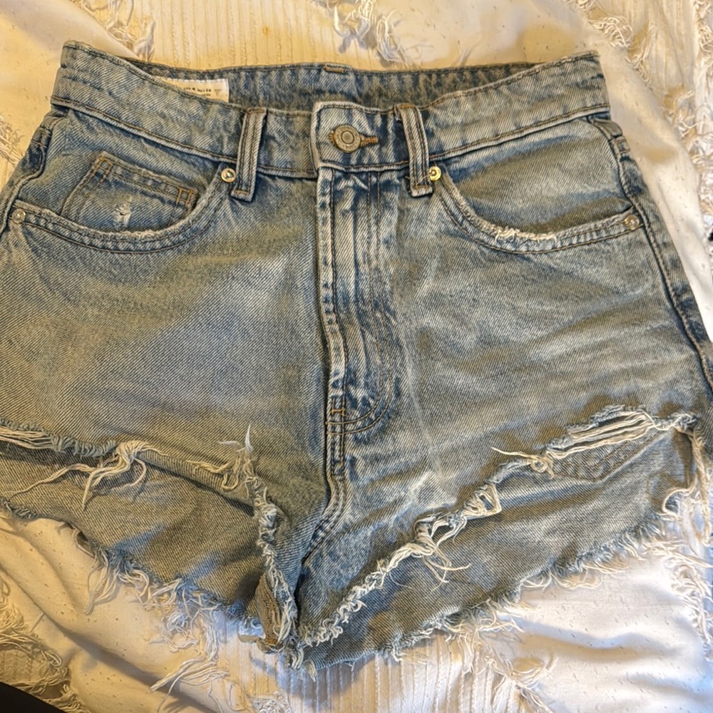 Zara women’s jeans shorts